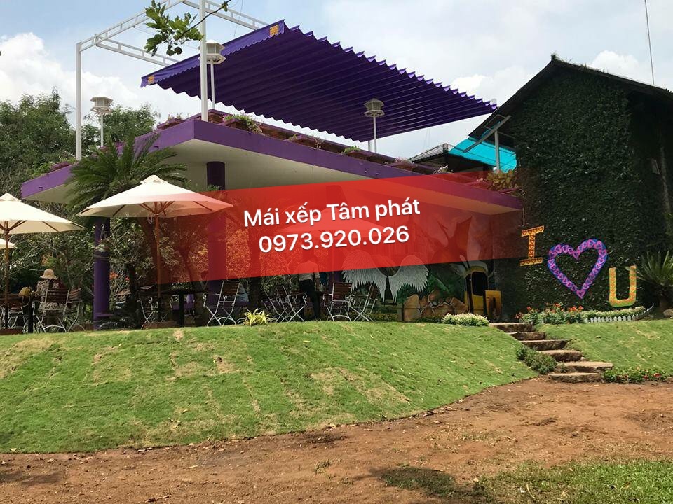 Mái xếp nhà hàng, quán cafe tại Dĩ An