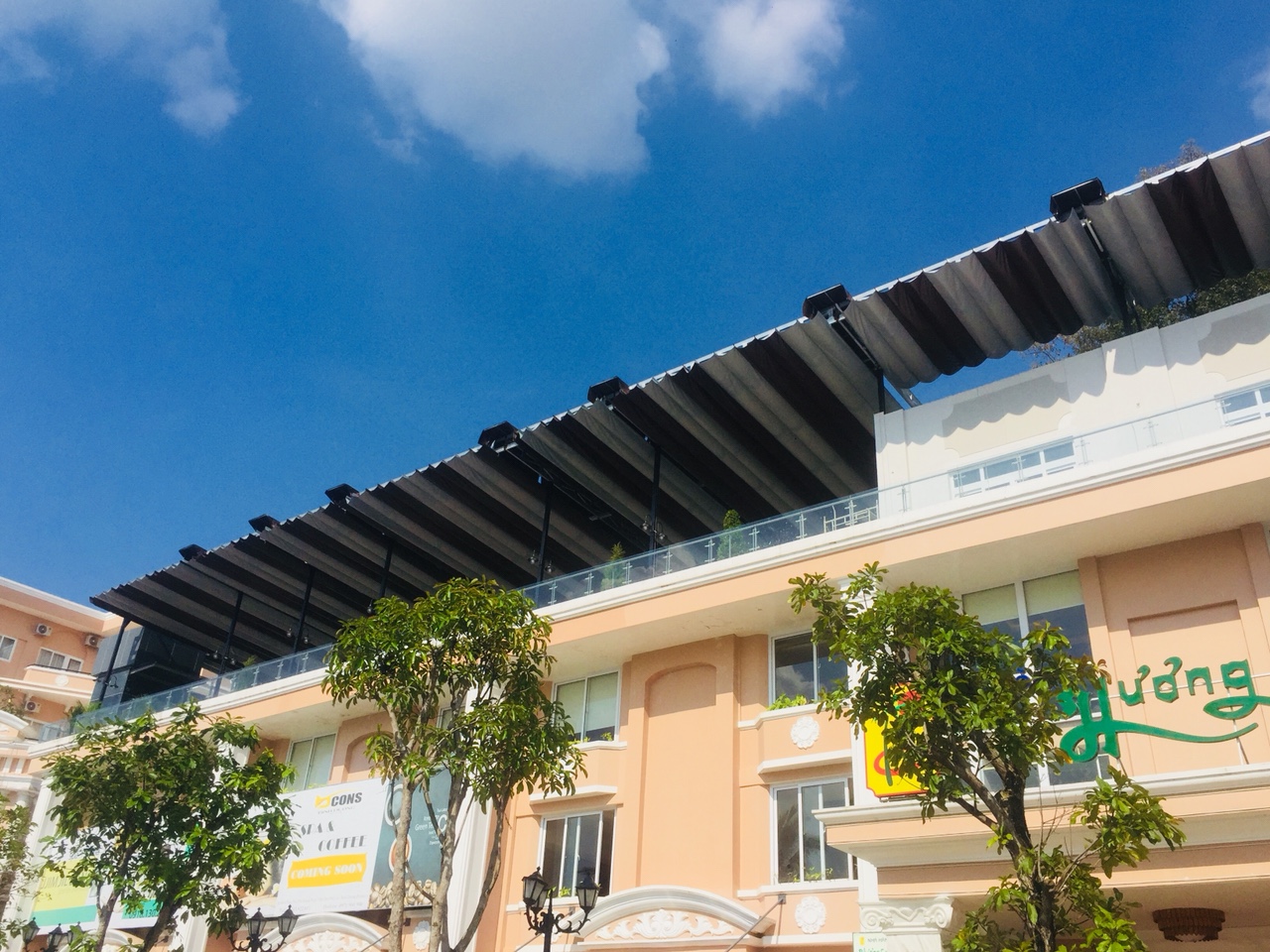 Thi công mái bạt xếp tại Địa chỉ: 938 Đường Đồng Khởi, Trảng Dài, Thành phố Biên Hòa, Đồng Nai