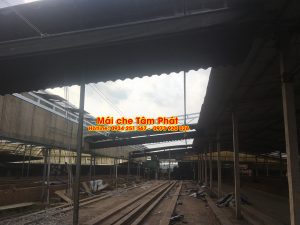 Mái che lò gạch, sân phơi gạch ngói