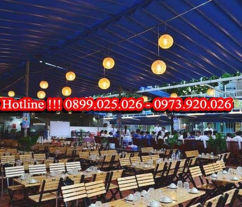 Mái che nhà hàng quán nhậu