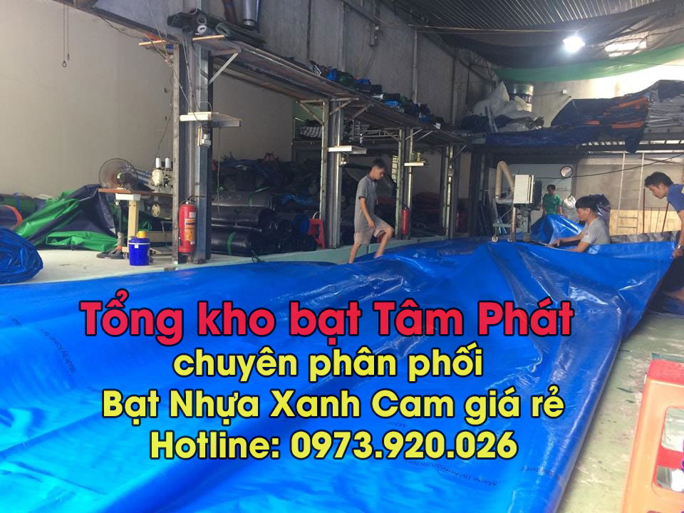 Xưởng sản xuất bạt nhựa Tâm Phát