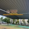 Mái che bạt kéo cho sân Pickleball ngoài trời