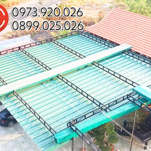 Mái che bạt kéo giá rẻ