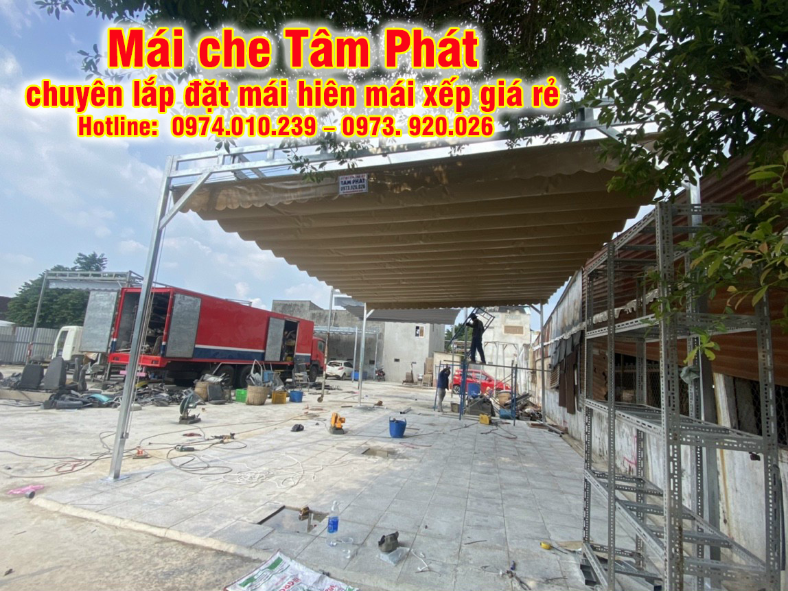 Lắp đặt & sửa chữa mái hiên mái xếp