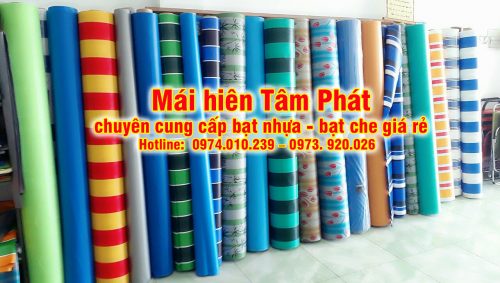 Kho bạt mái xếp mái hiên giá rẻ