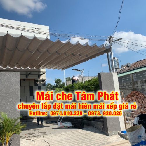 Mái che sân trước nhà